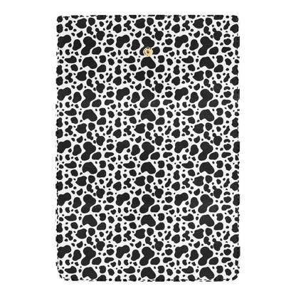 Cow Skin Pattern Print Design 04 Women's Trifold Wallet