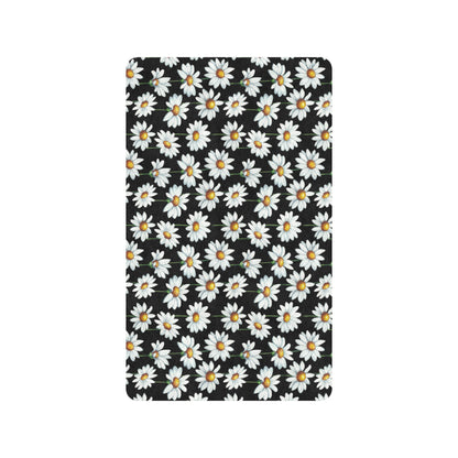 Daisy Print Pattern Rubber Doormat