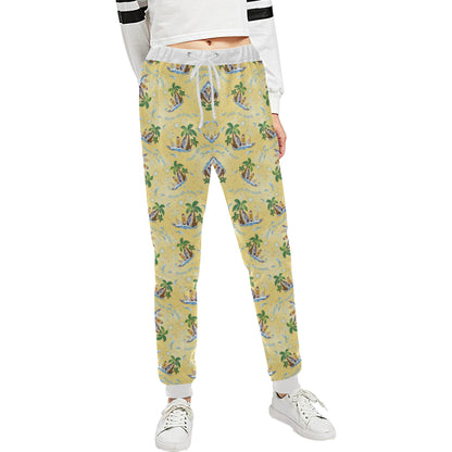 Surf Catch the Wave Design Unisex Sweatpants