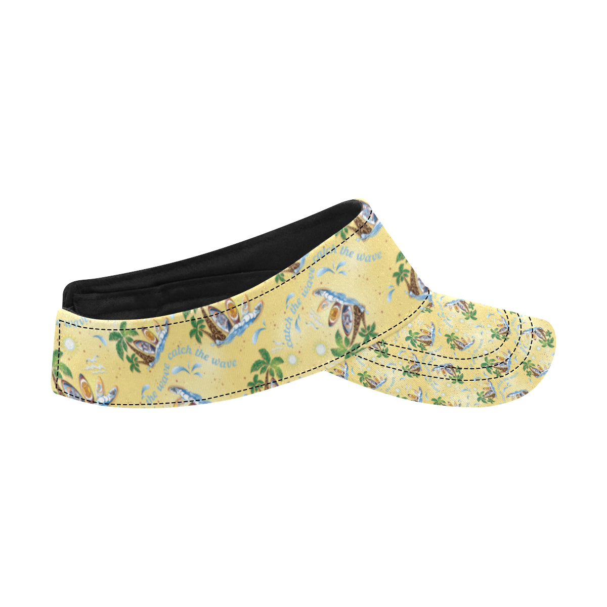 Surf Catch the Wave Design Unisex Sun Visor