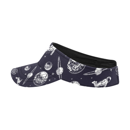 Space Astronaut Print Design LKS302 Unisex Sun Visor