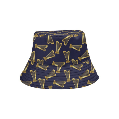 Harp Print Design LKS401 Unisex Bucket Hat