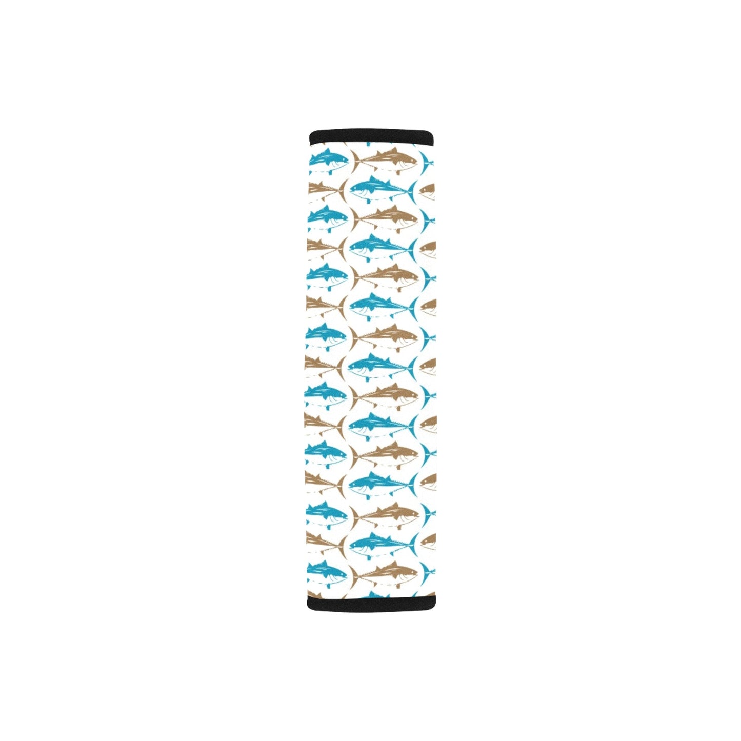 Tuna Fish Print Design LKS301 Car Seat Belt Cover