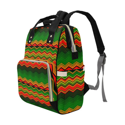 Serape Print Design LKS306 Diaper Bag Backpack
