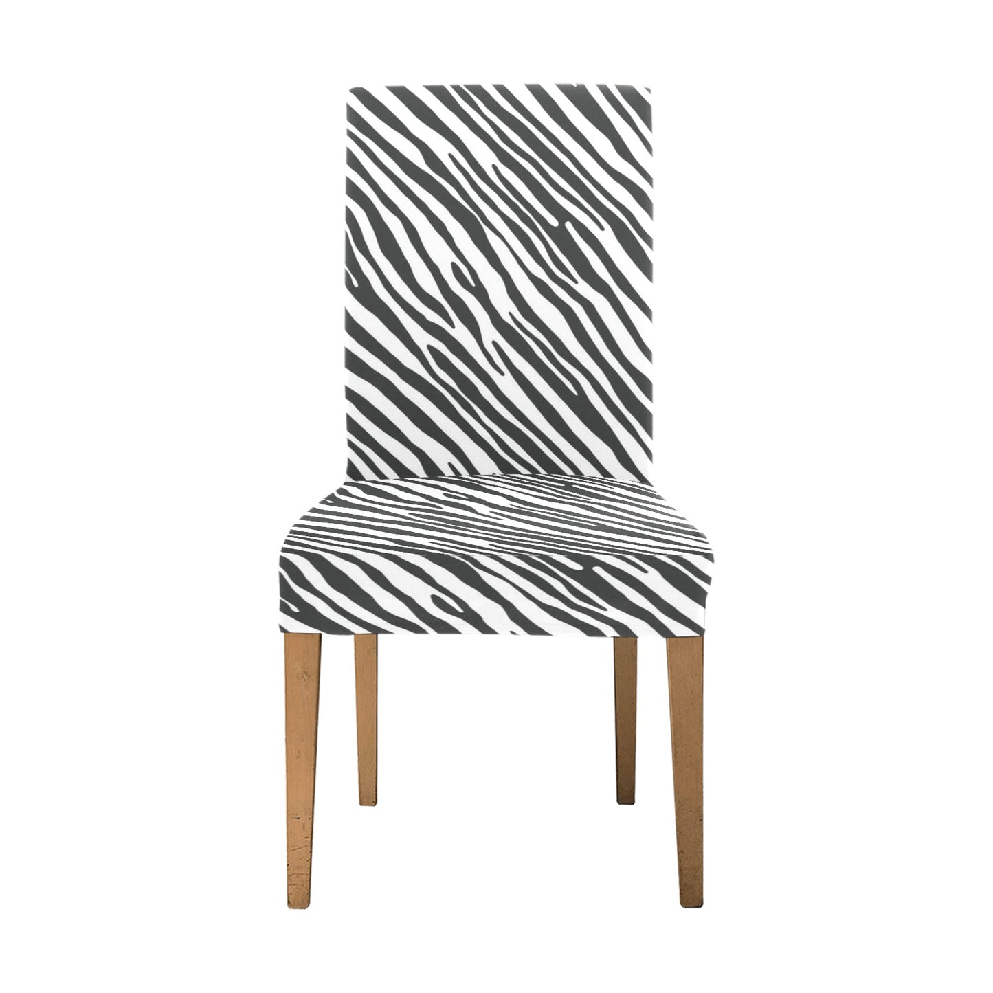 Zebra Classic Print Design LKS302 Dining Chair Slipcover