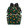 Harp Print Design LKS402 Diaper Bag Backpack