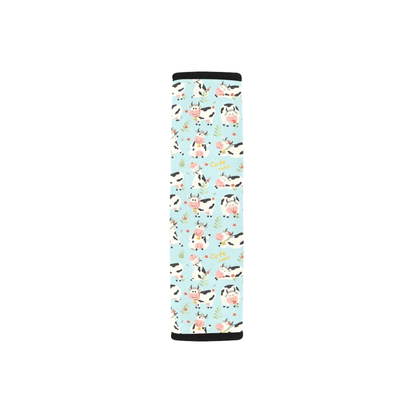 Cattle Print Design LKS403 Car Seat Belt Cover