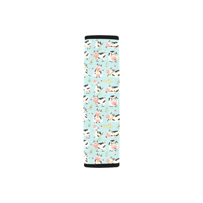 Cattle Print Design LKS403 Car Seat Belt Cover