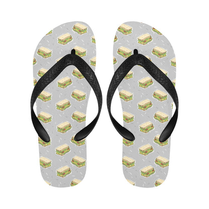 Sandwich Print Design LKS304 Flip Flops