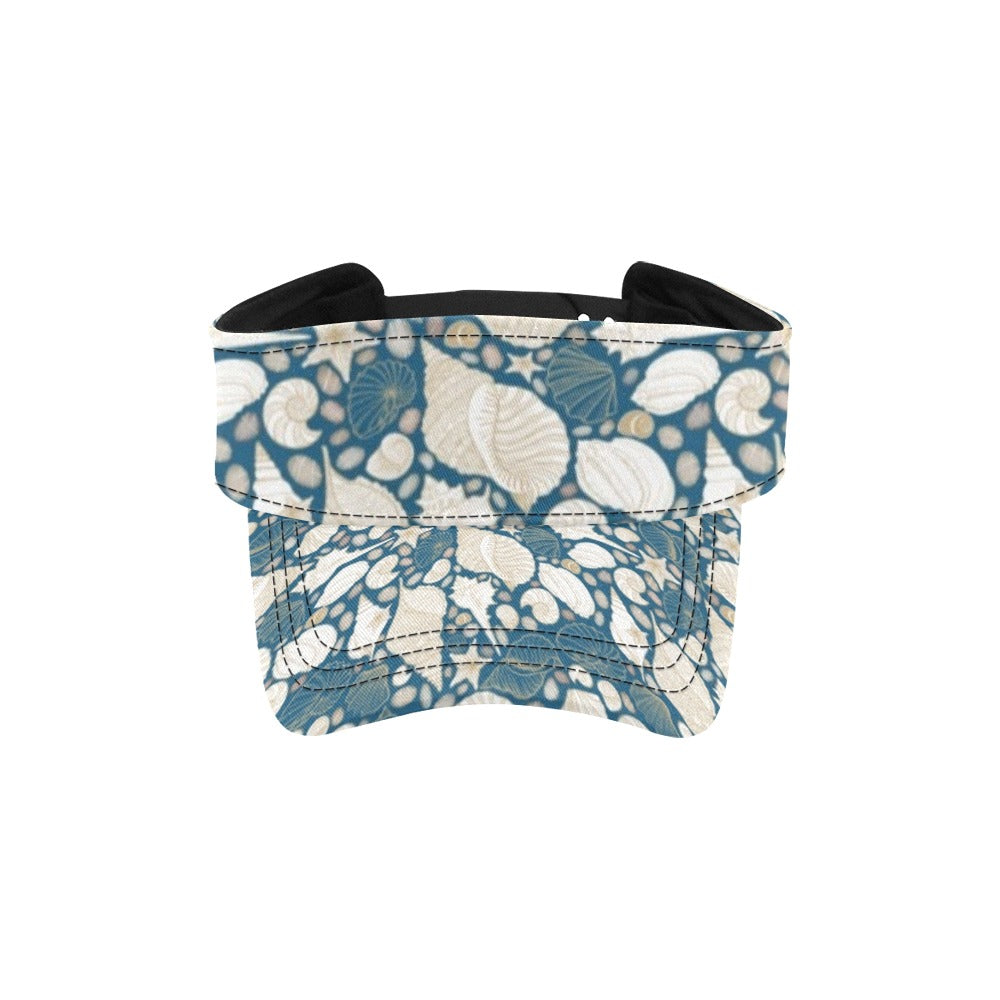 Seashell Print Design LKS308 Unisex Sun Visor