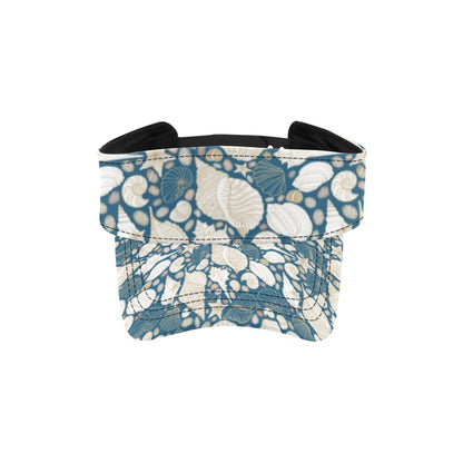 Seashell Print Design LKS308 Unisex Sun Visor