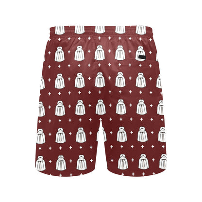 Shih Tzu Print Design LKS301 Men's Swim Trunks Beach Shorts