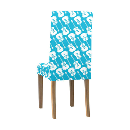 Acoustic Guitar Print Design LKS404 Dining Chair Slipcover