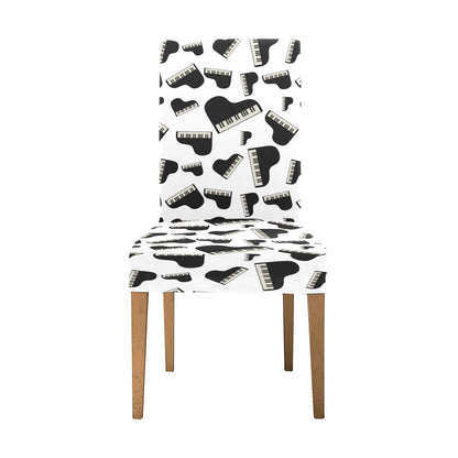 Piano Print Design LKS405 Dining Chair Slipcover