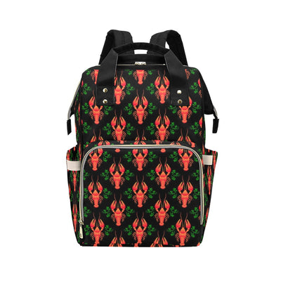 Lobster Print Design LKS403 Diaper Bag Backpack