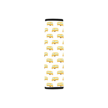 School Bus Print Design LKS306 Car Seat Belt Cover