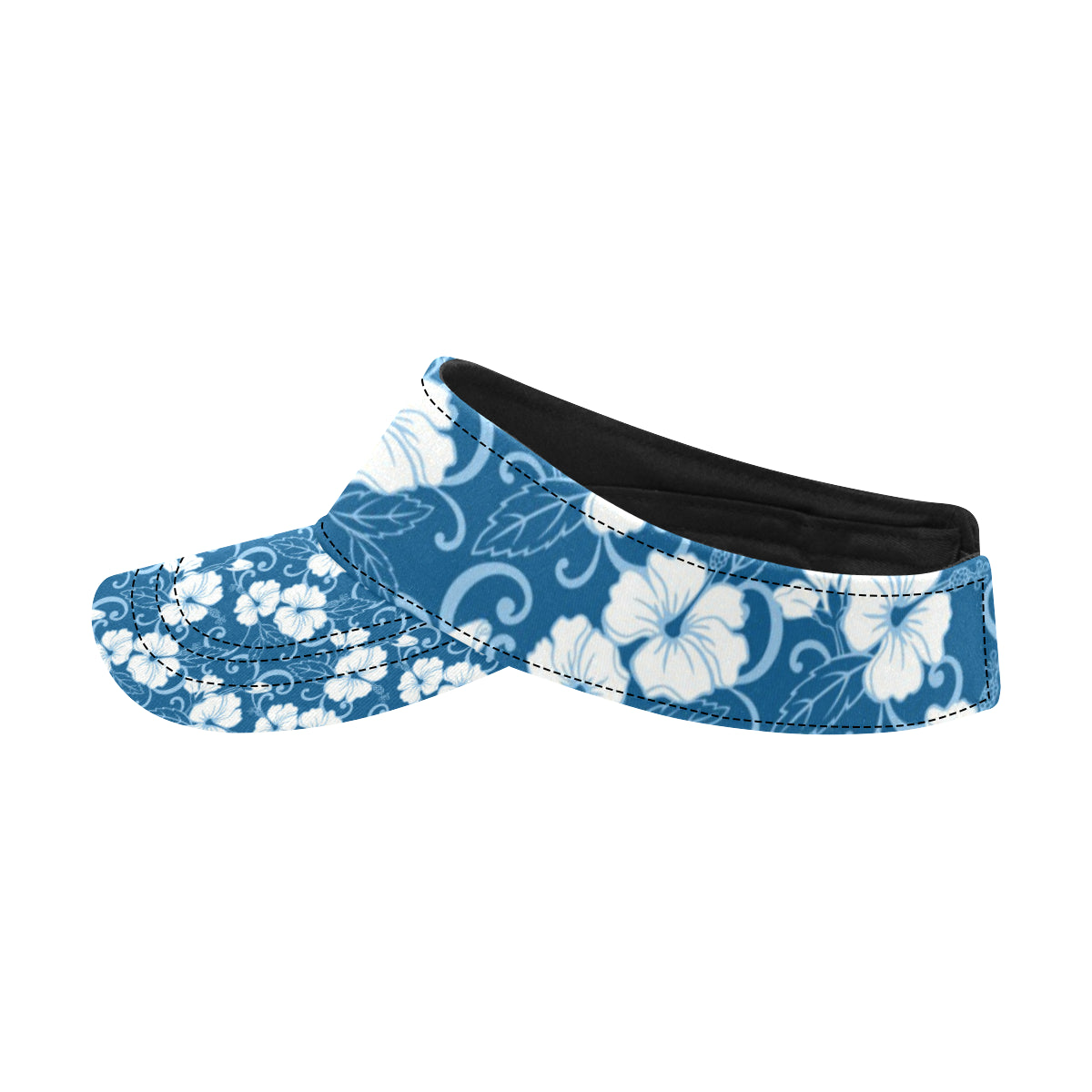 Hibiscus Pattern Print Design HB03 Unisex Sun Visor