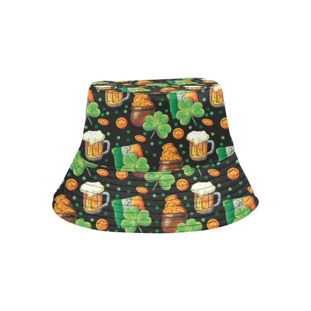 St Patricks Day Print Design LKS303 Unisex Bucket Hat