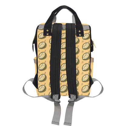 Durian Pattern Print Design DR02 Diaper Bag Backpack