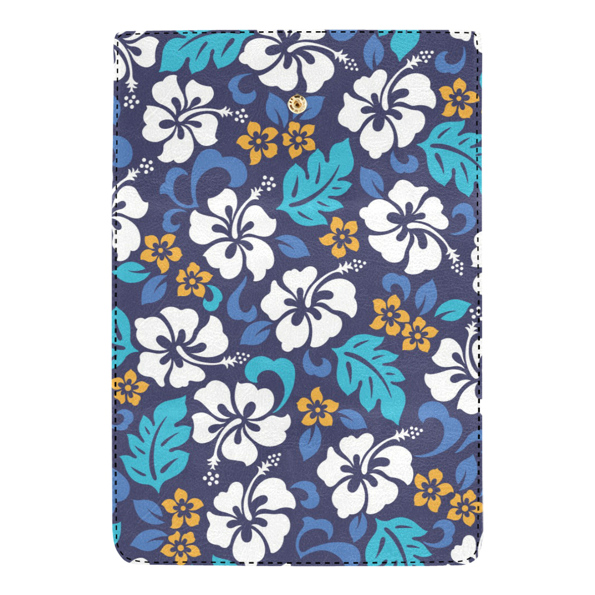 Hibiscus Pattern Print Design HB030 Women's Trifold Wallet