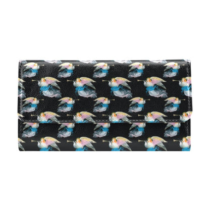 Angel with Wings Beautiful Design Print Women's Trifold Wallet