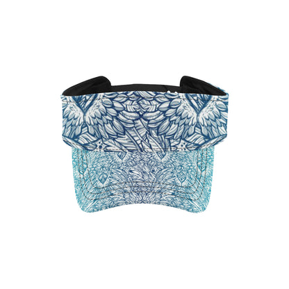 Angel Wings Boho Design Themed Print Unisex Sun Visor