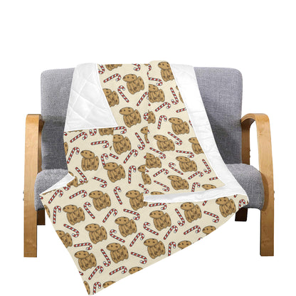 Cookie Pattern Print Design 04 Premium Quilt