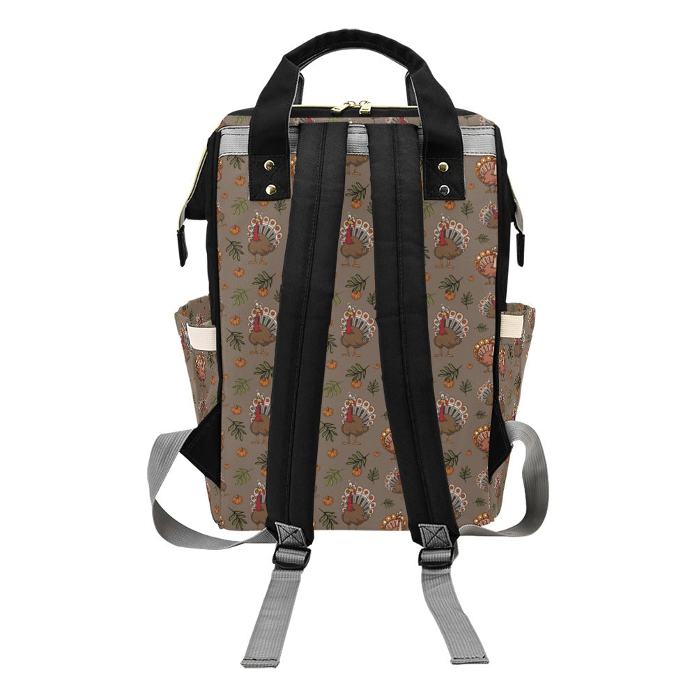 Thanksgiving Print Design LKS306 Diaper Bag Backpack