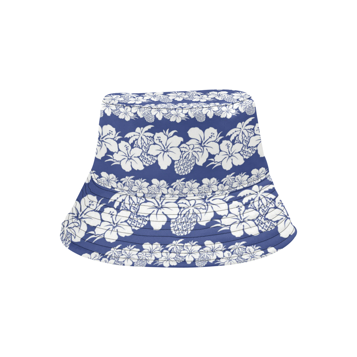 Hawaiian Themed Pattern Print Design H07 Unisex Bucket Hat