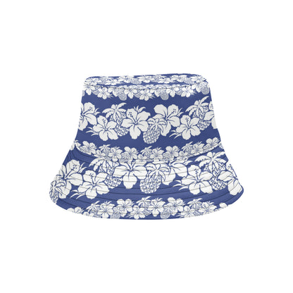 Hawaiian Themed Pattern Print Design H07 Unisex Bucket Hat