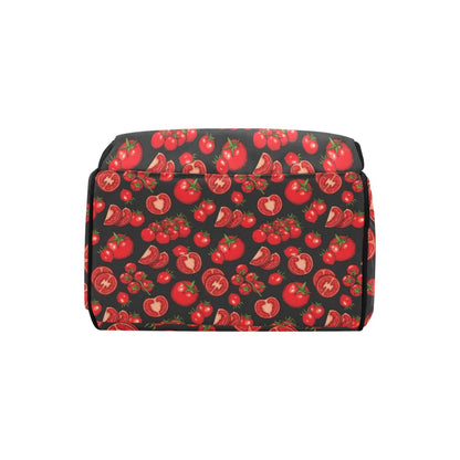 Tomato Print Design LKS303 Diaper Bag Backpack