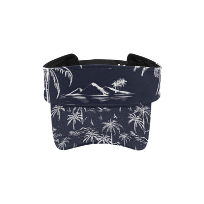 Pacific island Pattern Print Design A02 Unisex Sun Visor