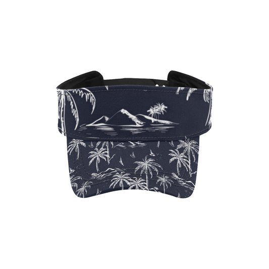 Pacific island Pattern Print Design A02 Unisex Sun Visor