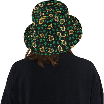 Harp Print Design LKS402 Unisex Bucket Hat