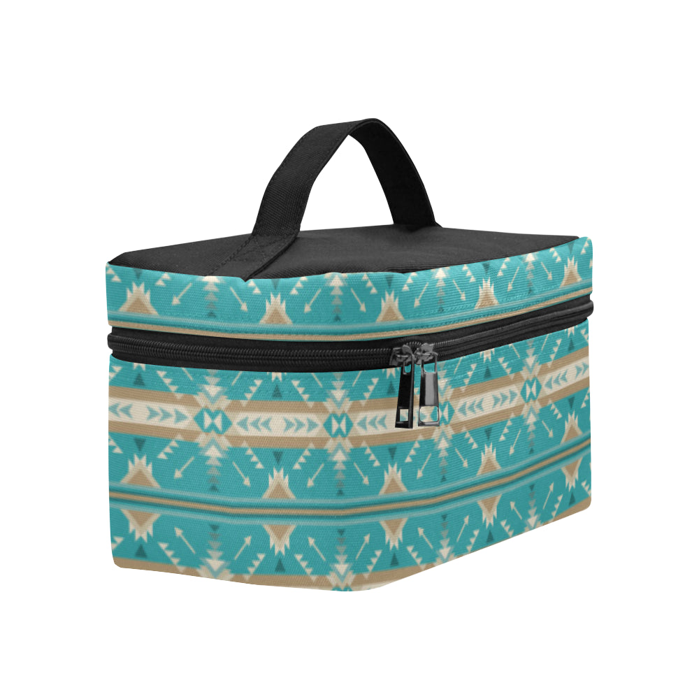 Southwest Native Design Themed Print Makeup Bag