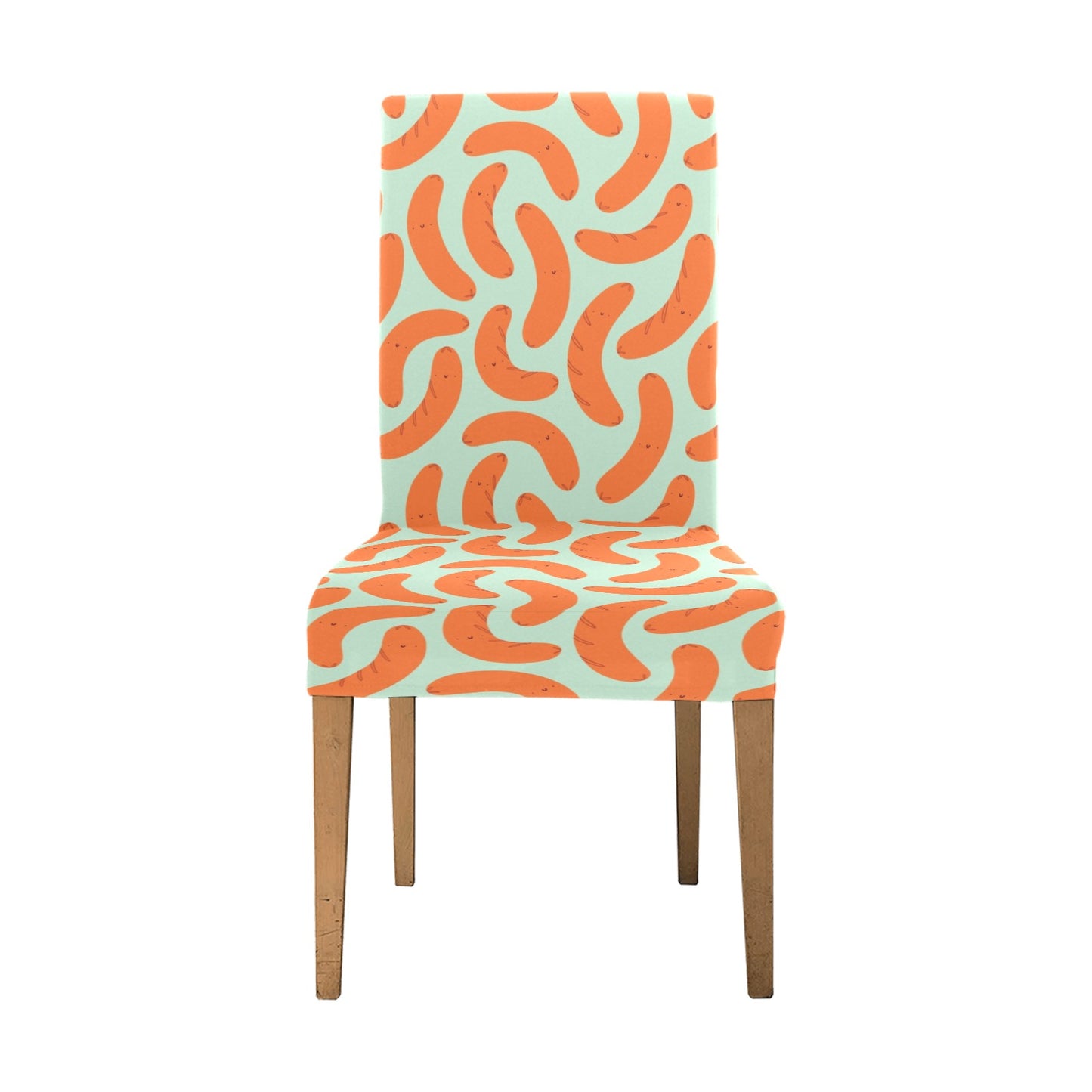 Sausage Print Design LKS304 Dining Chair Slipcover