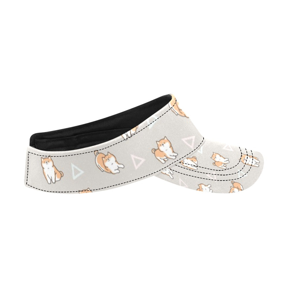 Shiba Inu Print Design LKS307 Unisex Sun Visor