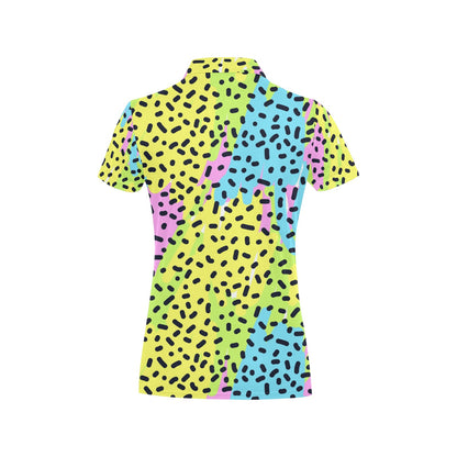 90s Pattern Print Design 2 Women's Polo Shirt