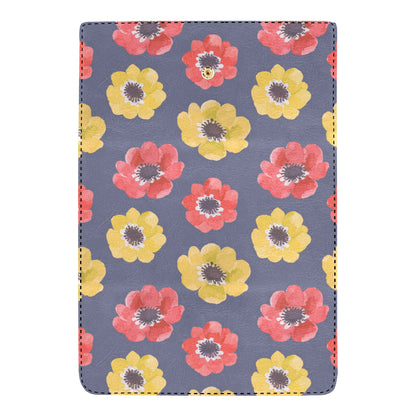 Anemone Pattern Print Design AM010 Women's Trifold Wallet