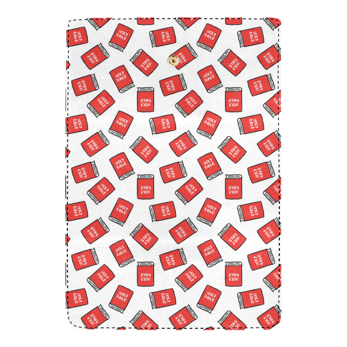 Bible Pattern Print Design 03 Women's Trifold Wallet