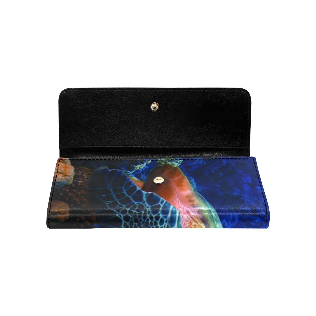 Honu Sea Turtle Women Wallet Women's Trifold Wallet
