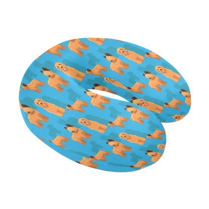 Briards Pattern Print Design 01 U-Shaped Travel Neck Pillow