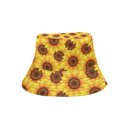 Sunflower Pattern Print Design SF07 Unisex Bucket Hat