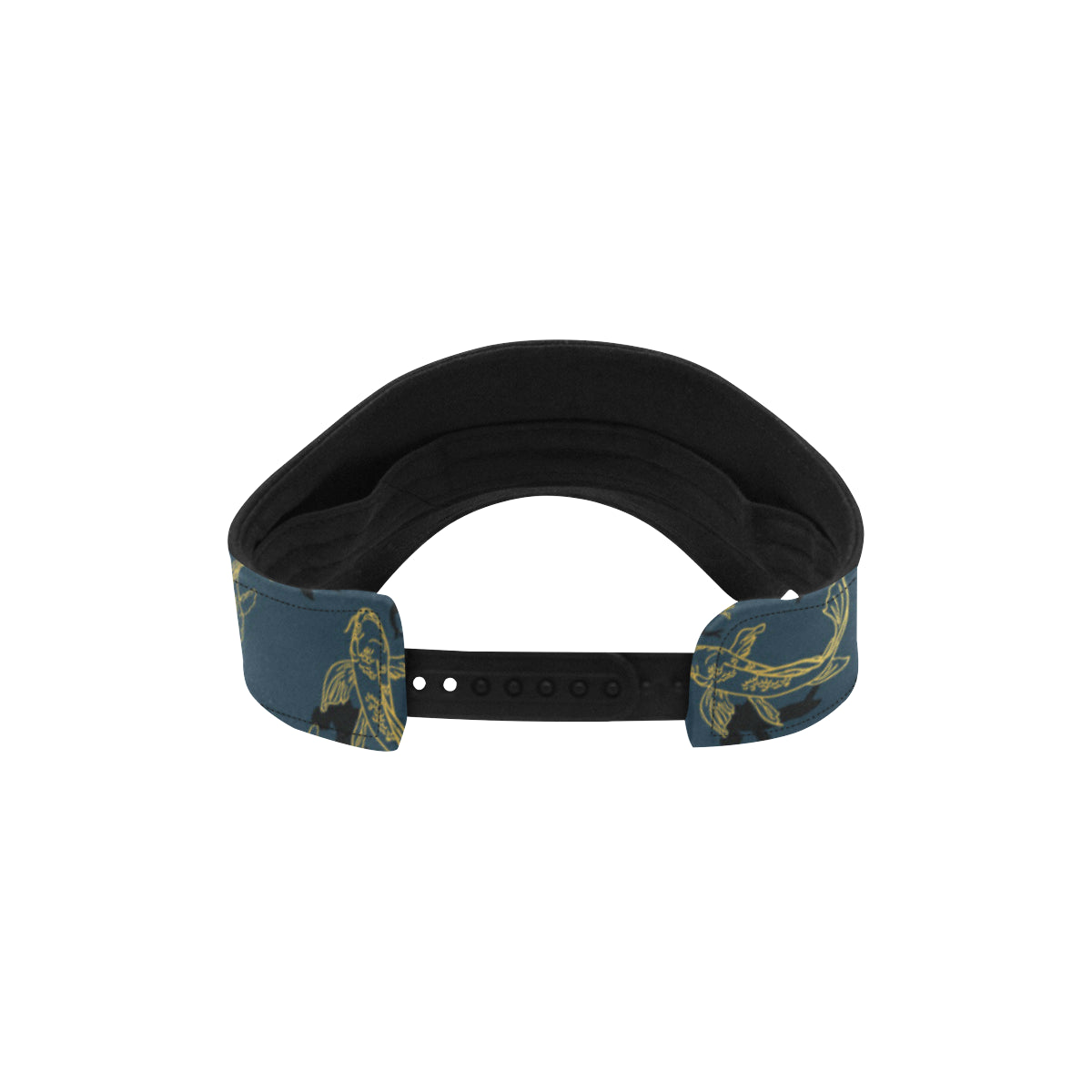 Koi Carp Gold Design Themed Print Unisex Sun Visor