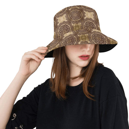 Ancient Greek Symbol Print Design LKS309 Unisex Bucket Hat