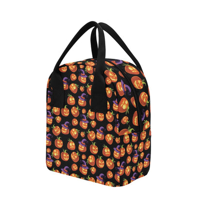 Witch Pumpkin Halloween Print LKS302 Insulated Lunch Bag