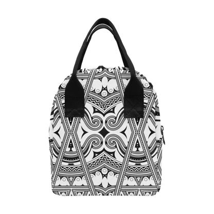 Samoan Pattern Print Design LKS302 Insulated Lunch Bag