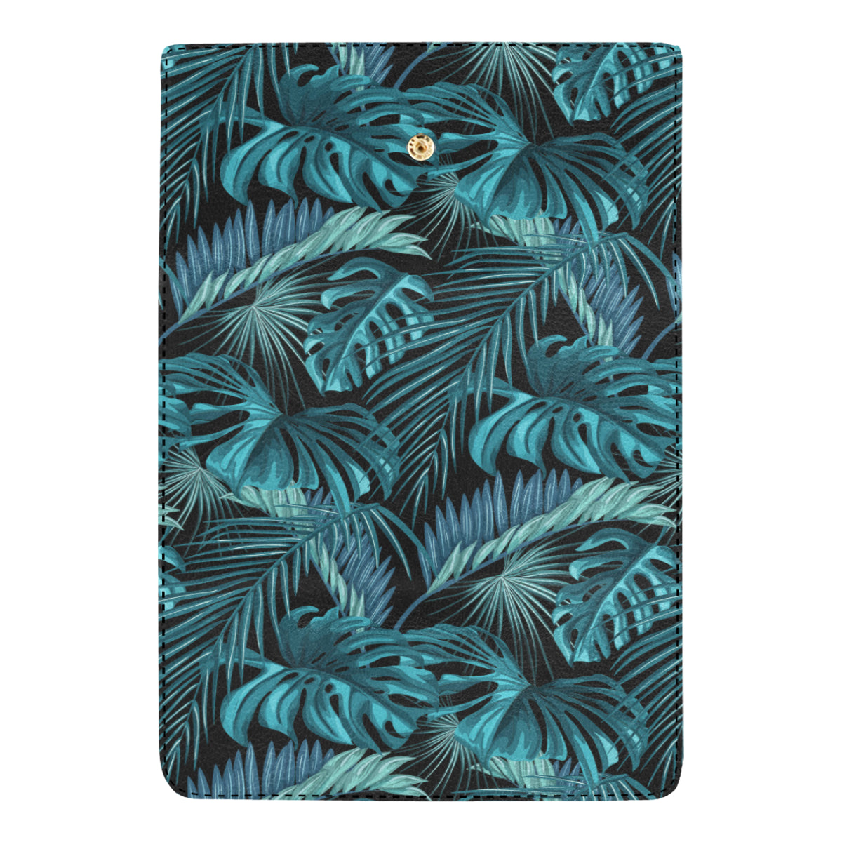 Palm Leaf Pattern Print Design A03 Women's Trifold Wallet