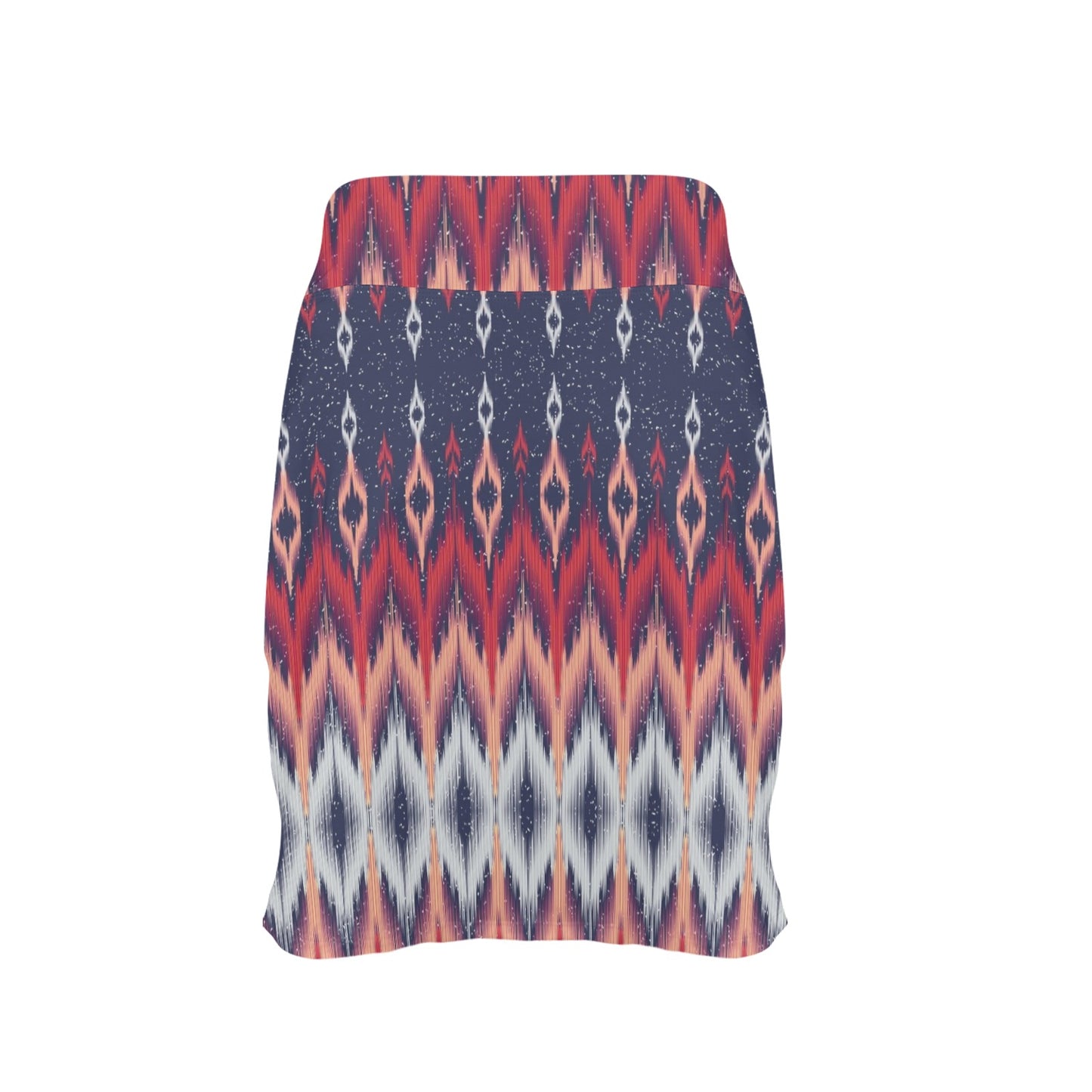 Ikat Print Design LKS401 17" Golf & Pickleball Skort with Pockets