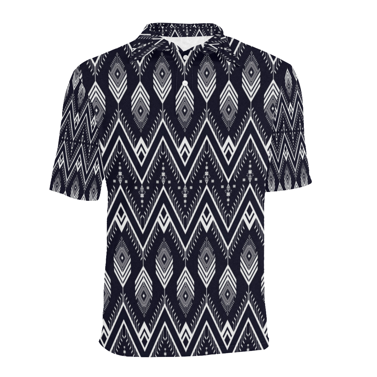 Indians Tribal Aztec Men Polo Shirt